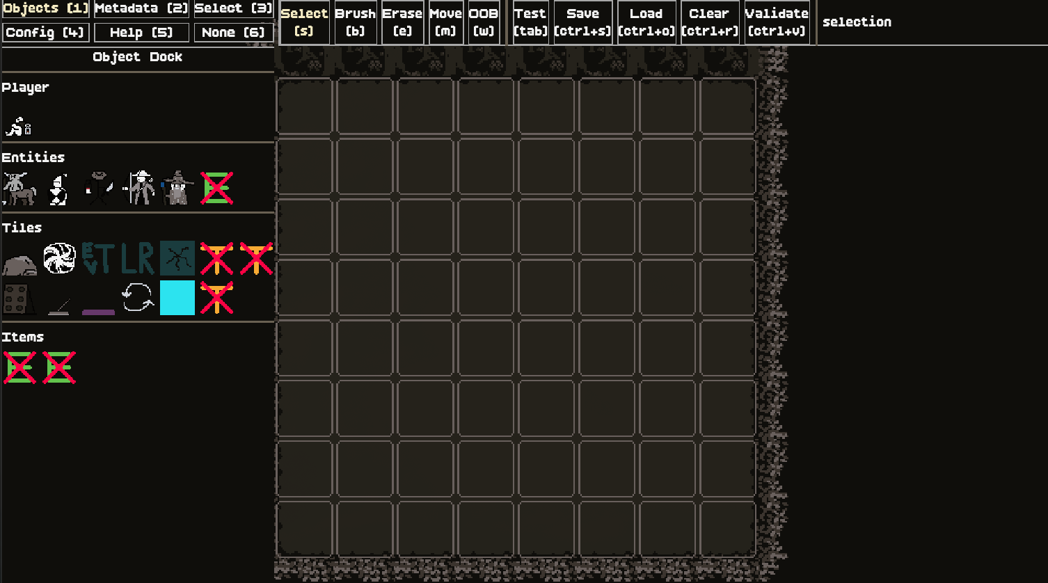 Forgotten Paths level editor